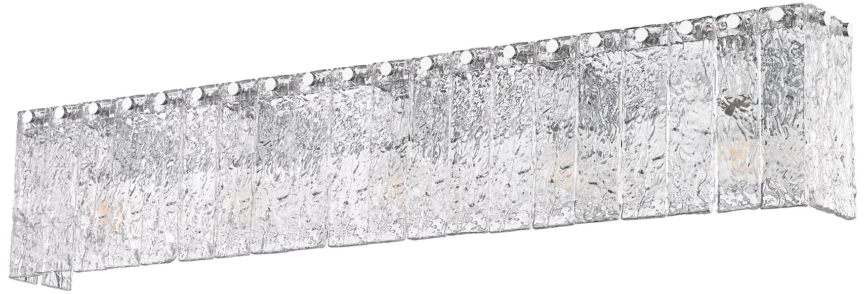 Image 7 Z-Lite Glacier 36 3/4" Wide Chrome 5-Light Vanity Bath Light more views