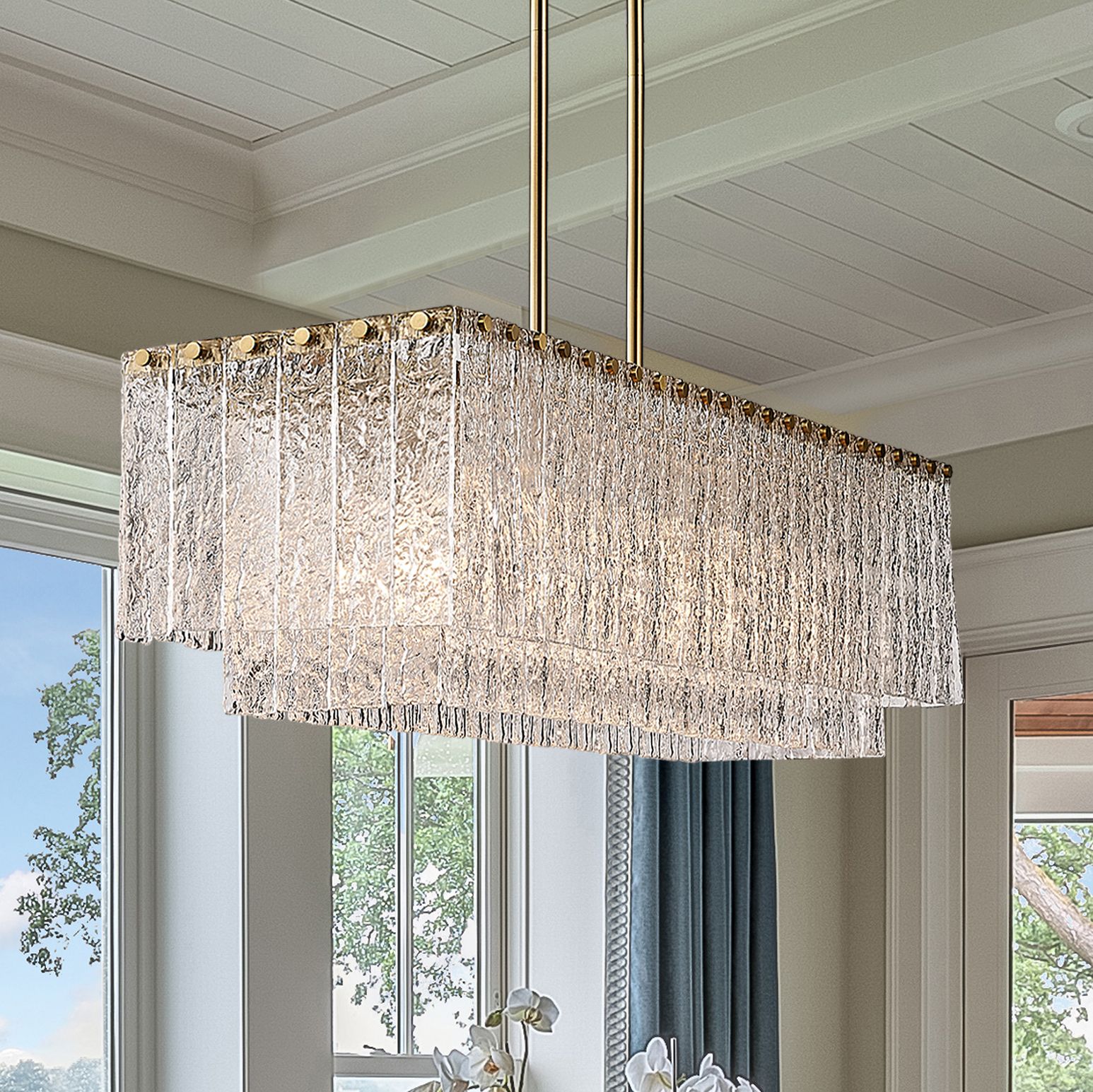 Z-Lite Glacier Gold Collection