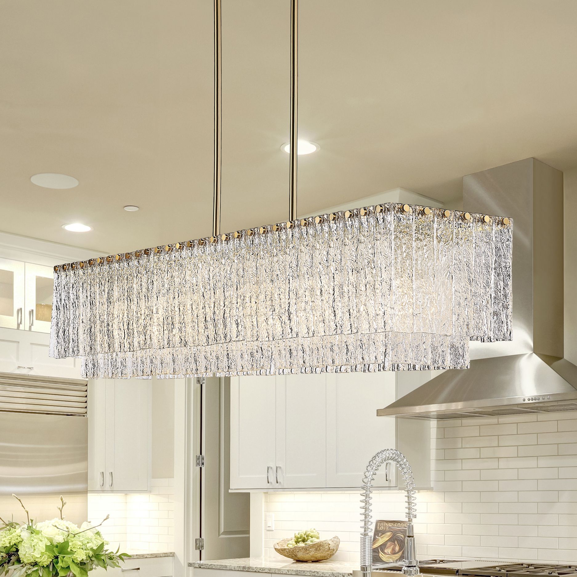 Z-Lite Glacier Gold Collection