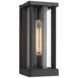 Z-Lite Glenwood 12 1/2&quot; High 1-Light Outdoor Wall Sconce in Black
