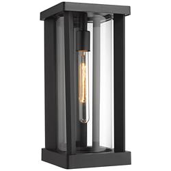 Z-Lite Glenwood 16 3/4&quot; High 1-Light Outdoor Wall Sconce in Black