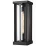 1_Z-Lite Glenwood 20 1/4" High Black Outdoor Wall Light