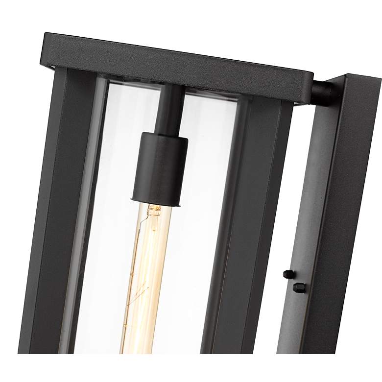 Image 6 Z-Lite Glenwood 20 1/4" High Black Outdoor Wall Light more views