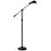 Z-Lite Grammercy Park 82 1/2" Matte Black Balance Arm Floor Lamp