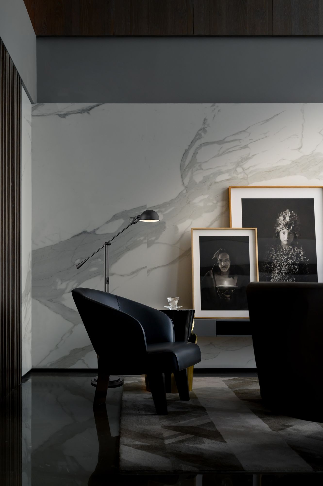 Image 2 Z-Lite Grammercy Park 82 1/2" Matte Black Balance Arm Floor Lamp more views