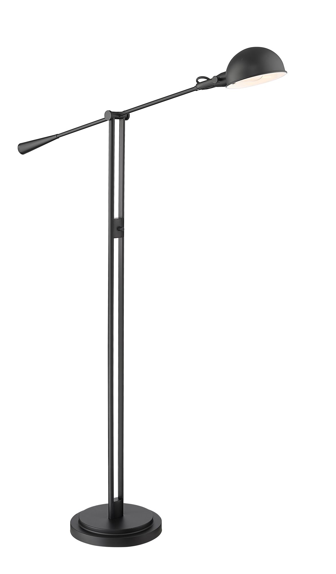 Image 5 Z-Lite Grammercy Park 82 1/2" Matte Black Balance Arm Floor Lamp more views