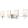 2_Z-Lite Grayson 31" Wide Brushed Nickel 4-Light Bath Light