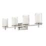 7_Z-Lite Grayson 31" Wide Brushed Nickel 4-Light Bath Light more views