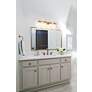 5_Z-Lite Grayson 31"W Modern Gold 4-Light Vanity Bath Light more views