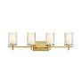 7_Z-Lite Grayson 31"W Modern Gold 4-Light Vanity Bath Light more views