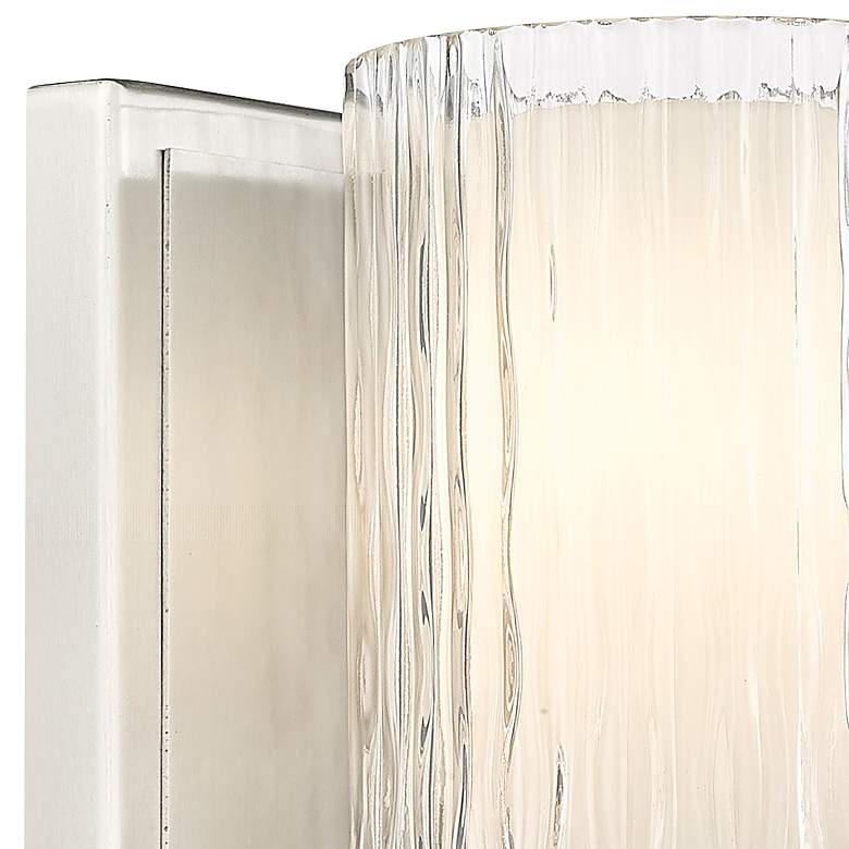 Image 2 Z-Lite Grayson 8 1/4" High Brushed Nickel 1-Light Wall Sconce more views