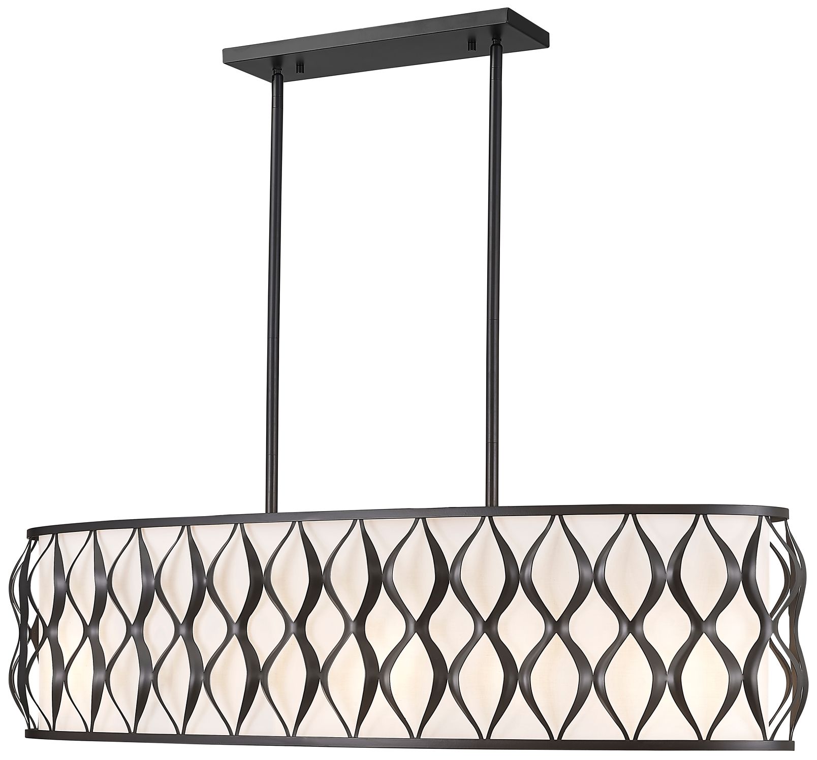 Z-Lite Harden Black Collection