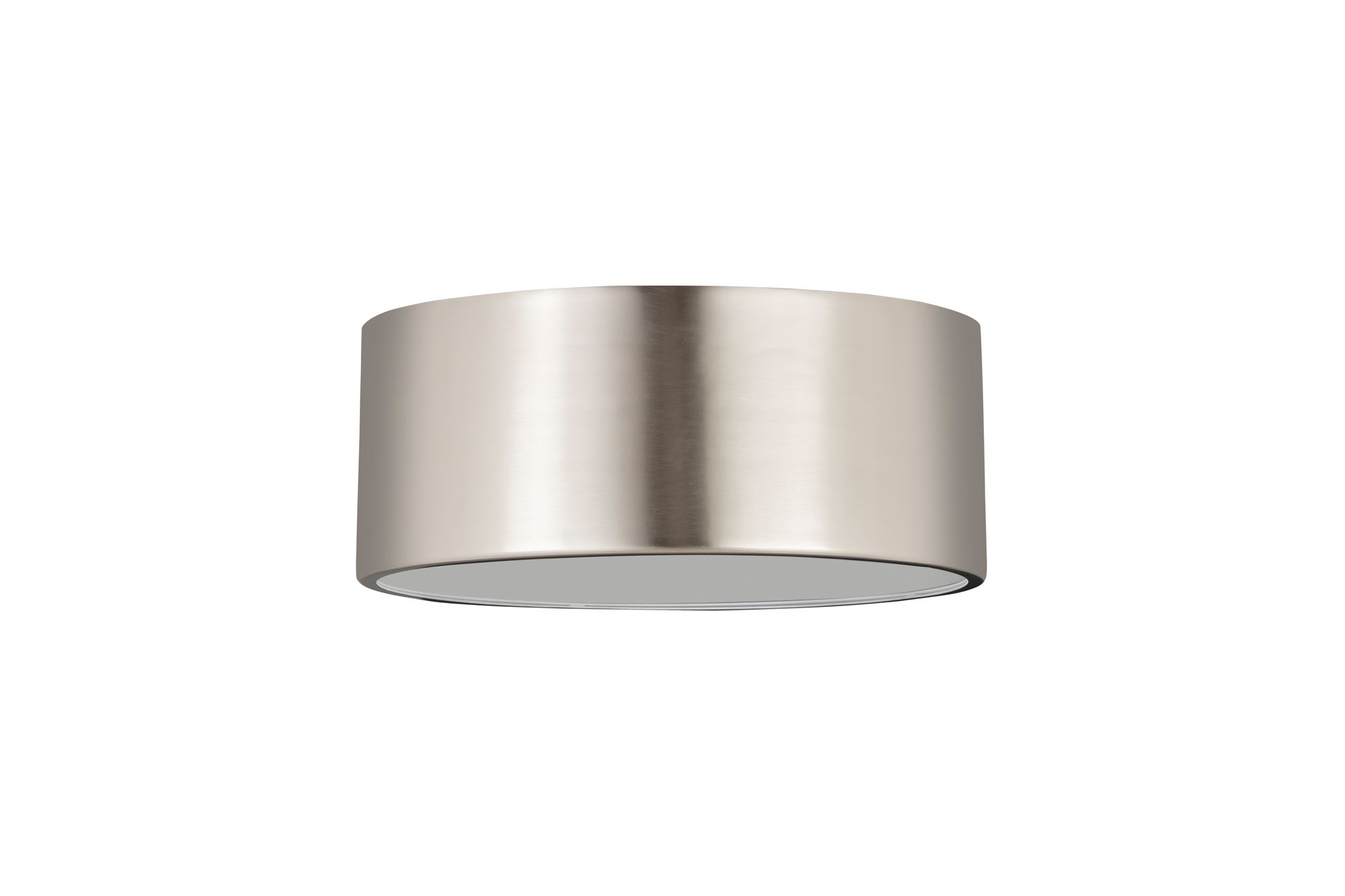 Z-Lite Harley 12" Brushed Nickel 2-Light Flush Mount Ceiling Light
