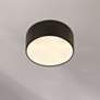 1_Z-Lite Harley 12" Wide Matte Black 2-Light Flush Mount Ceiling Light