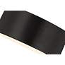 7_Z-Lite Harley 12" Wide Matte Black 2-Light Flush Mount Ceiling Light more views