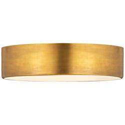 Z-Lite Harley 20" Wide Modern Rubbed Brass Ceiling Light