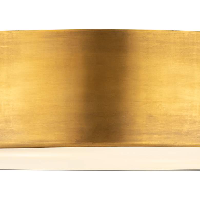 Image 5 Z-Lite Harley 20" Wide Modern Rubbed Brass Ceiling Light more views