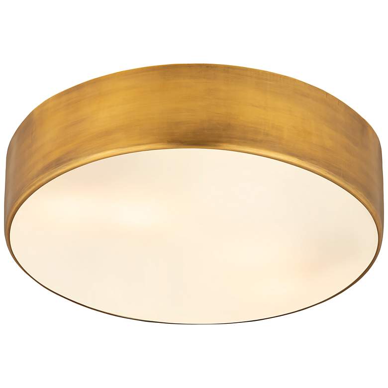 Image 6 Z-Lite Harley 20" Wide Modern Rubbed Brass Ceiling Light more views