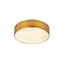 7_Z-Lite Harley 20" Wide Modern Rubbed Brass Ceiling Light more views