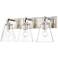 Z-Lite Harper 23" Wide Brushed Nickel 3-Light Vanity Bathroom Fixture