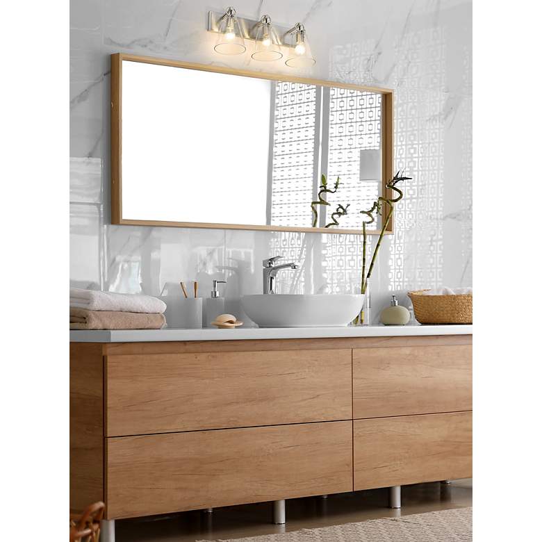 Image 5 Z-Lite Harper 23" Wide Brushed Nickel 3-Light Vanity Bathroom Fixture more views