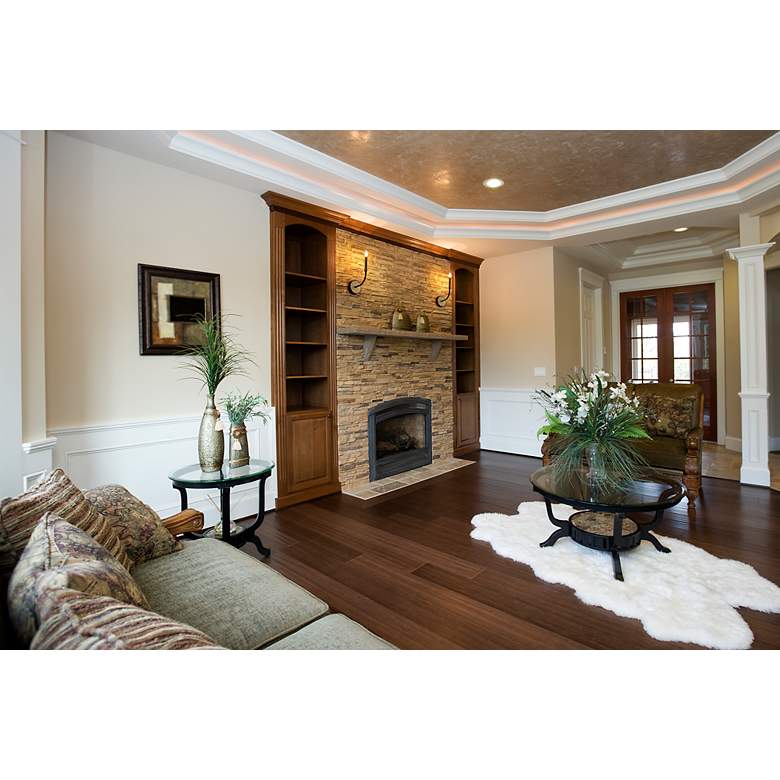Image 3 Z-Lite Haylie 1 Light Wall Sconce in Matte Black + Olde Brass more views