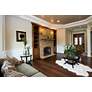 3_Z-Lite Haylie 1 Light Wall Sconce in Matte Black + Olde Brass more views