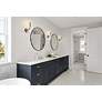 4_Z-Lite Haylie 1 Light Wall Sconce in Matte Black + Olde Brass more views
