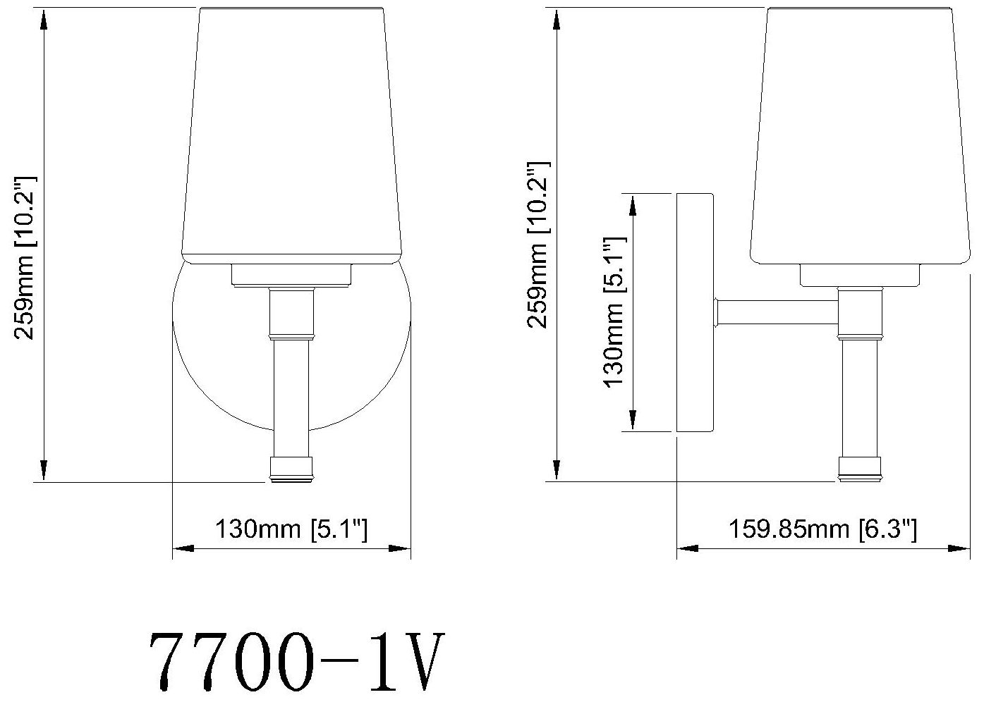 Z-Lite Henri Brushed Nickel 1 Light Vanity with White Opal Glass Shade