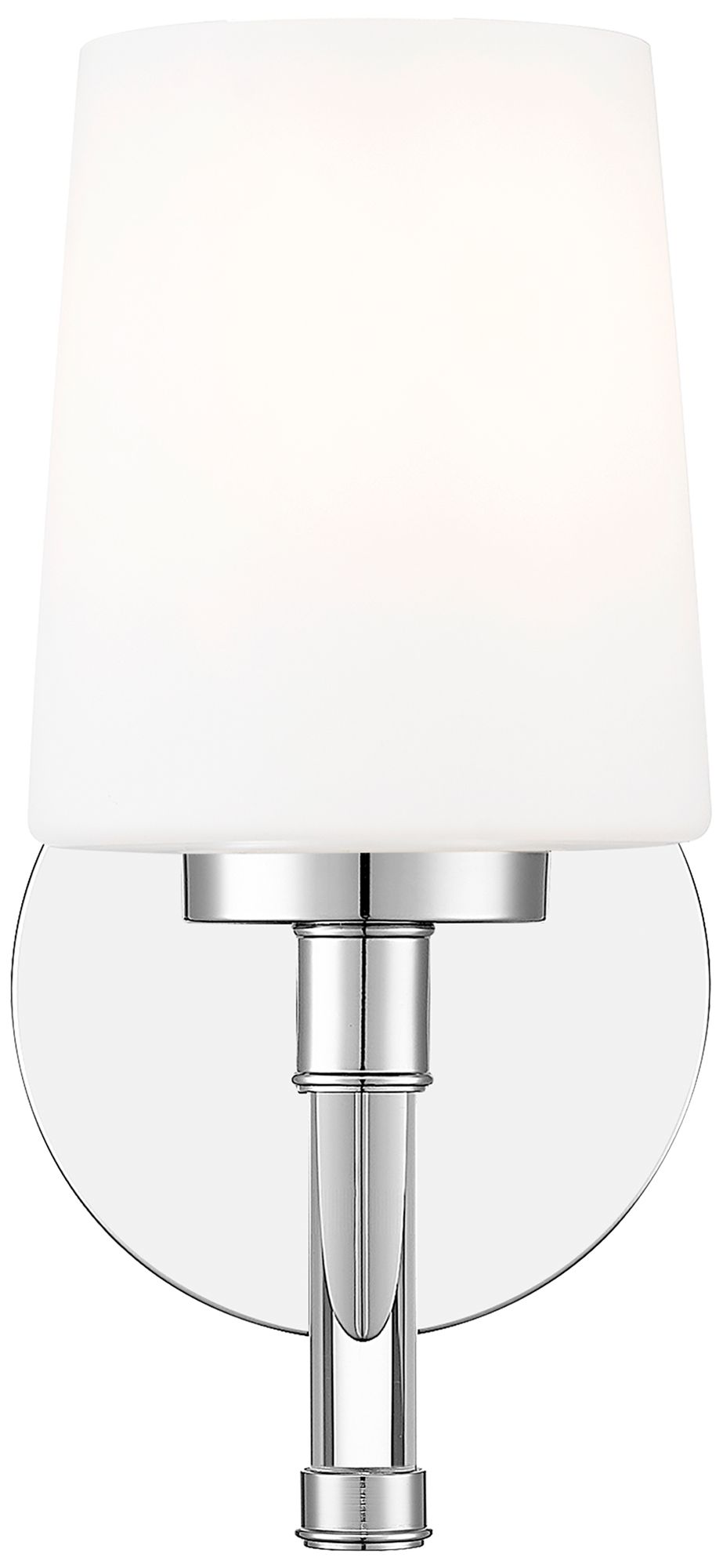 Image 4 Z-Lite Henri Chrome  1 Light Vanity with White Opal Glass Shade more views