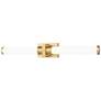 1_Z-Lite Idris 32 1/2" Wide Modern Gold LED 2-Light Bath Light