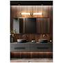 2_Z-Lite Idris 32 1/2" Wide Modern Gold LED 2-Light Bath Light more views