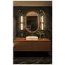 3_Z-Lite Idris 32 1/2" Wide Modern Gold LED 2-Light Bath Light more views