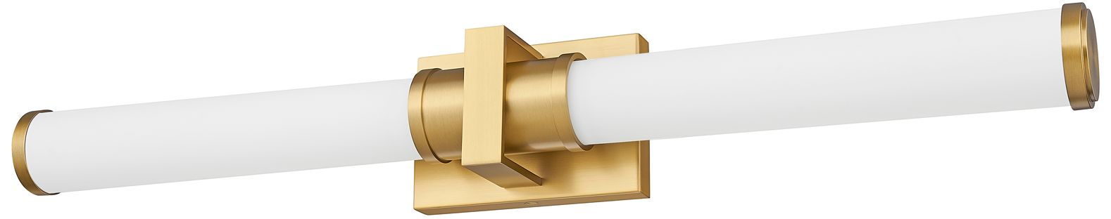 Image 4 Z-Lite Idris 32 1/2" Wide Modern Gold LED 2-Light Bath Light more views