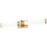 7_Z-Lite Idris 32 1/2" Wide Modern Gold LED 2-Light Bath Light more views