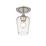 5_Z-Lite Joliet 1 Light Flush Mount in Brushed Nickel more views