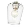 6_Z-Lite Joliet 1 Light Flush Mount in Brushed Nickel more views