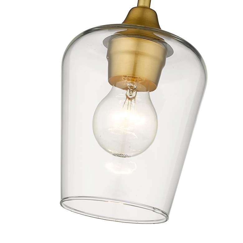 Image 6 Z-Lite Joliet 1 Light Flush Mount in Olde Brass more views