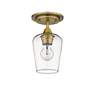 7_Z-Lite Joliet 1 Light Flush Mount in Olde Brass more views