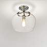 1_Z-Lite Joliet 1 Light Semi Flush Mount in Chrome