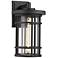 Z-Lite Jordan 1 Light Outdoor Wall Sconce in Black