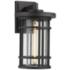 Z-Lite Jordan 1 Light Outdoor Wall Sconce in Black