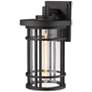 5_Z-Lite Jordan 1 Light Outdoor Wall Sconce in Black more views