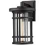 7_Z-Lite Jordan 1 Light Outdoor Wall Sconce in Black more views