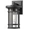 Z-Lite Jordan 10 3/4" High Black Outdoor Wall Light