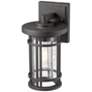 5_Z-Lite Jordan 10 3/4" High Black Outdoor Wall Light more views