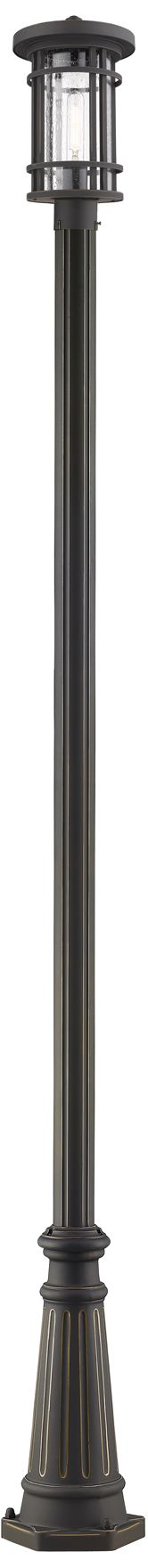 Z-Lite Jordan 108 1/2"H Oil-Rubbed Bronze Outdoor Post Light