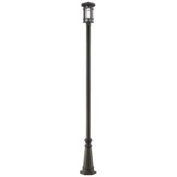 Z-Lite Jordan 108 1/2"H Oil-Rubbed Bronze Outdoor Post Light