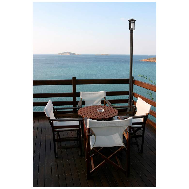 Image 2 Z-Lite Jordan 108 1/2"H Oil-Rubbed Bronze Outdoor Post Light more views