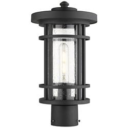 Z-Lite Jordan 14 3/4" High Black Outdoor Post Light